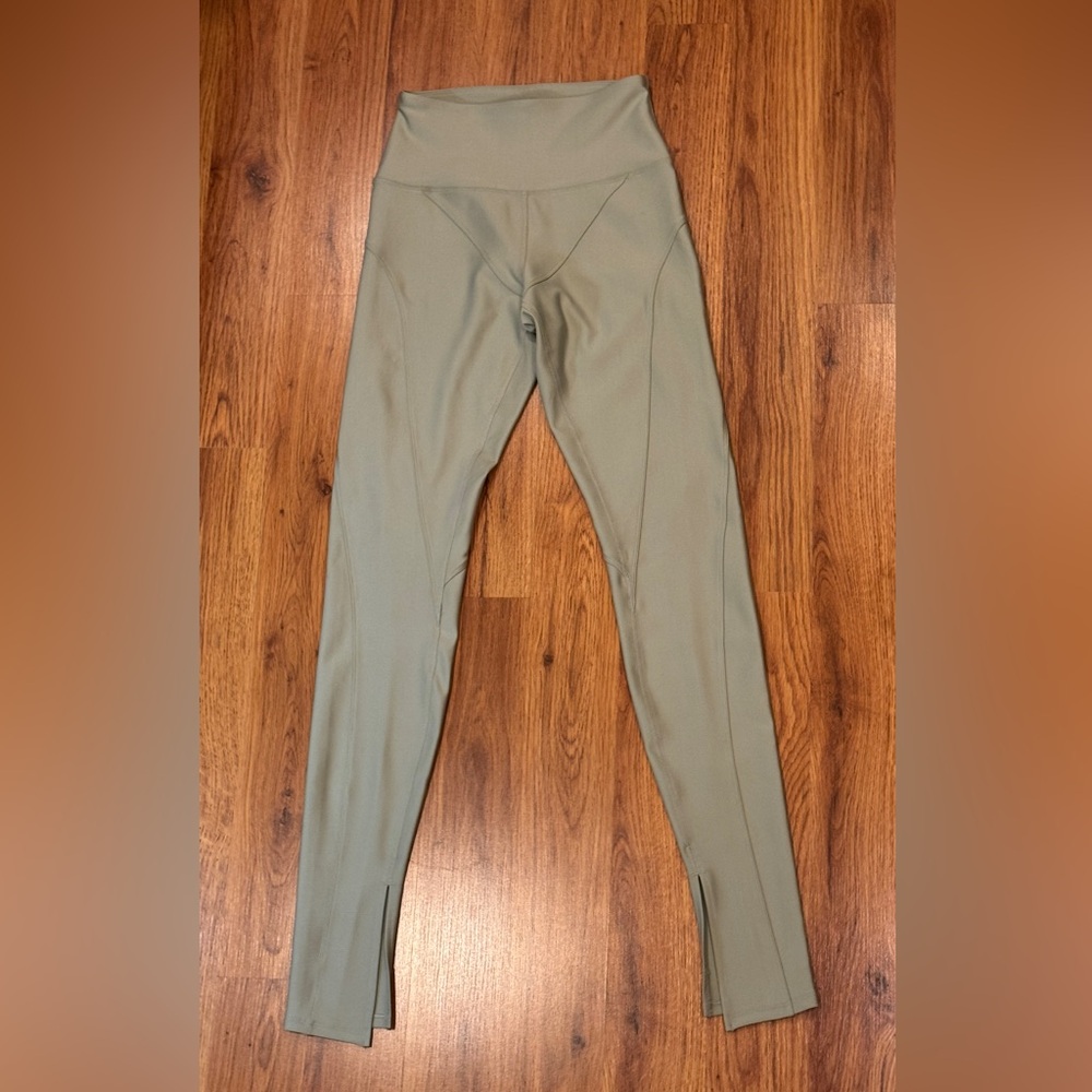 ALO Yoga leggings with split hems size S